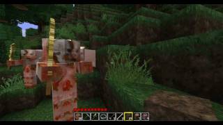 Minecraft 1.6.6  Schwein + Blitz = Zombiepigman