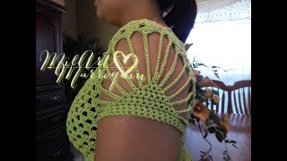 Manga Blusa Verde Limón