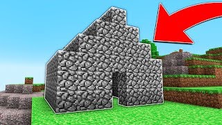 FIRST MINECRAFT HOUSE EVER MADE!