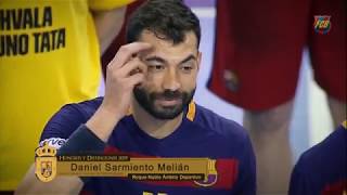 Daniel Sarmiento, mejor jugador de balonmano de la historia de Canarias
