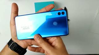 Huawei Honor 8X распаковка синего красавчика от хуавей