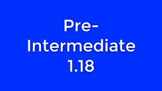 New English File Pre-Intermediate listening 1.18