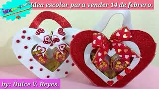 DIY/ 14 de febrero, Chocomanzanas de corazón para vender Un ChocoRegalo.