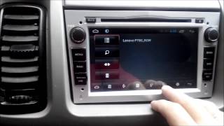 Автомагнитола 2DIN на Андройде для Opel Vivaro, Renault Trafic распаковка и обзор в машине.