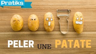 Comment peler une patate super vite - Gaël gagne du temps