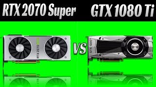 Nvidia RTX 2070 Super vs GTX 1080 Ti: 1080p, 1440p, 2160p [4K]. 9 Games and 27 tests.