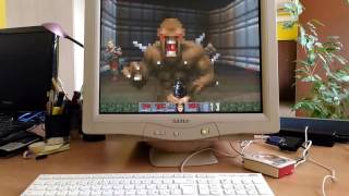 Amibian and raspberry pi 3 playing Doom
