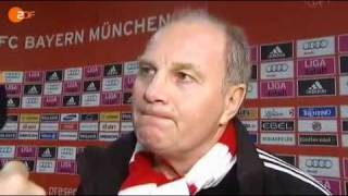 Uli Hoeneß nach dem 3:0 gegen St.Pauli