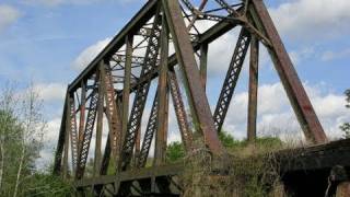 Abandoned Railroad Bridge Over Little Manatee River