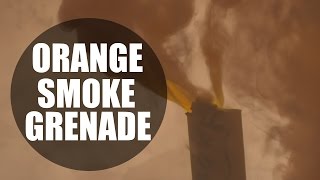 Оранжевая дымовая шашка - тестируем дымовуху \ Smoke Grenade