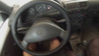 Driving the 1995 Toyota starlet POV + seatbelt fail