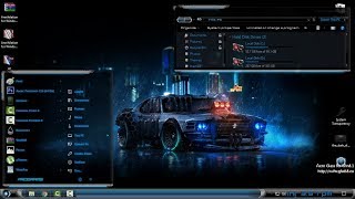 Windows 10 theme Annihilation for Creators Update and Fall Update
