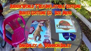 T-Rex Costume Unboxing and Test Run