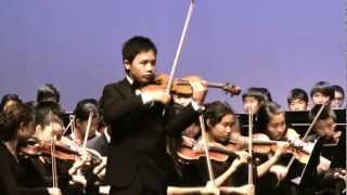 Samuel Kwong - Spohr Violin Concerto No. 2 in D minor, Mvt I - ECYS