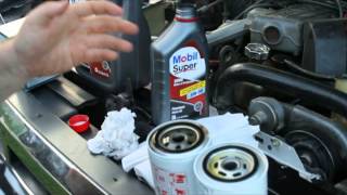 How to change the oil in a 4.9l Inline 6