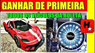 *INFALÍVEL* GANHAR QUALQUER CARRO DA ROLETA DE PRIMEIRA (GTA ONLINE SEM GLITCH) *FILMANDO A MÃO*
