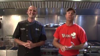 Speckled Trout Tacos with Chef Reuben at  Hook, Gulf Coast Cuisine