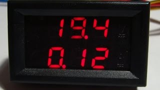 Электронный вольтамперметр DC 100V 10A встроенный шунт