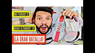 Nike Pegasus 35 Turbo VS. Adidas Ultraboost 19 ¿CUÁL SON MEJORES? | ¡¡COMPARATIVA!!