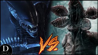 Xenomorph (ALIEN) VS Demogorgon (STRANGER THINGS) | BATTLE ARENA