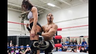 Kris Statlander vs. Christian Casanova - Limitless Wrestling (Intergender, Mixed, AEW Dynamite)