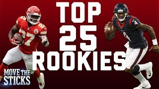 Top 25 Rookies of the 2017 Season... So Far | Move the Sticks | NFL