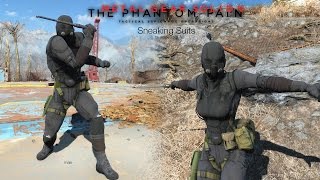 Metal Gear Solid V The Phantom Pain Sneaking Suit Fallout 4 Mod