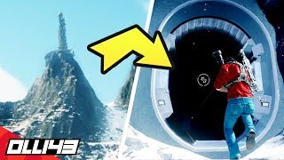 I found a secret in the mountain!!