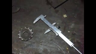 Звёздочка для цепной пилорамы . Мастерская Ивлева Сергея .