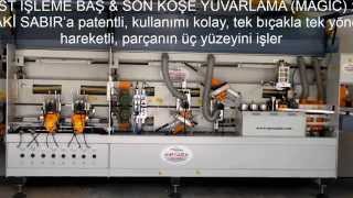 minifix - 4600 'Dünyanın İlk Minifiks Üniteli Kenar Bantlama Makinesi Türkiye den'