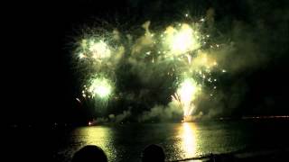 Феерверк на Французкой Ривьере( Кань Сюр Мер) 13.07.2015
