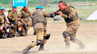 Русский СПЕЦНАЗОВЕЦ против ОГРОМНОГО АМЕРИКАНЦА!!!