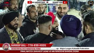 FINAL MATCH: Babeli (Phagwara) Kabaddi Cup 2020 - MLK Shahkot Vs. NRI Nakodar