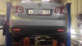 Глушитель. Катализатор. Пламегаситель. Volkswagen Jetta. Москва.