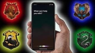 Sorting SIRI into a Hogwarts House