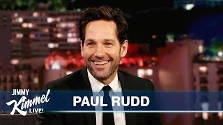 Paul Rudd on Ant-Man, Ghostbusters & Living in New York