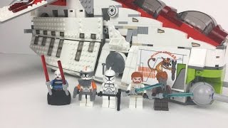 Lego Star Wars Republic Attack Gunship (7676) Review From 2008!
