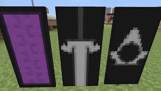 Minecraft Banner Tutorial(PS4, Xbox 360, Xbox One, Wii Switch,PS3,PC)
