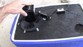 Ice Chest Swamp Cooler