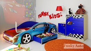 Сборка кровати машины Фанки Кидз
