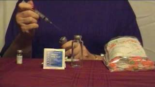 5000iu hCG Injection Mixing Instructions