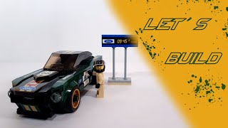 Let´s build Lego Set 75884 "1968 Ford Mustang Fastback" |Lego City Man
