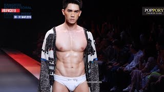 ป๊อบ คำเกษม นำทีมนายแบบเดินชุดว่ายน้ำ | FRI27NOV. | BIFW2019 | VDO BY POPPORY