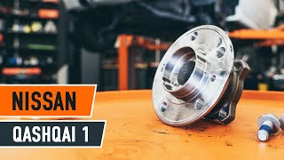 Como substituir a rolamento da roda traseira no NISSAN QASHQAI 1 [Tutorial]