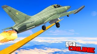 ПАРКУР НА САМОЛЕТЕ СКВОЗЬ ОБЛОМКИ! (GTA 5 ONLINE СМЕШНЫЕ МОМЕНТЫ)