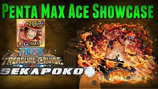 Penta Max Adventure Mode Ace Showcase| BB Forest Run | One Piece Treasure Cruise