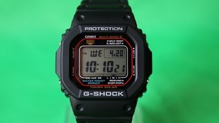 G-SHOCK GW-M5610-1E | Обзор и настройка (на русском) | Купить со скидкой