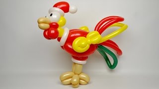 Петушок из воздушных шаров / Rooster of balloons