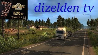 ETS 2 - dlc Beyond the Baltic Sea - первый взгляд - едем в Россию 11/57