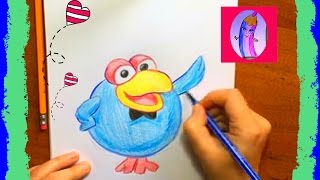 Нарисовать Кар-Карыча. Смешарики.